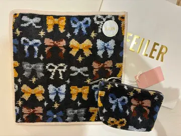 페이러 메니 리본즈 손수건 보트형 파우치 2세트 미사용 새상품