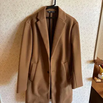 ZARA 4 WAY COAT 브라운 체스터 코트