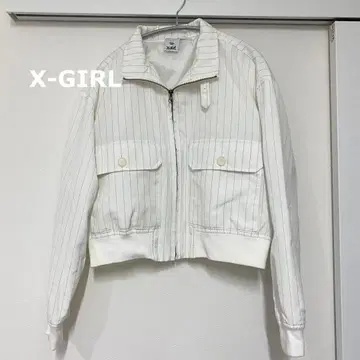 X-GIRL 화이트 자켓