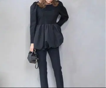 emdot 도트 벌룬 상의 새상품 미사용품