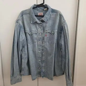 Levi's 라이트 블루 데님 자켓 XS