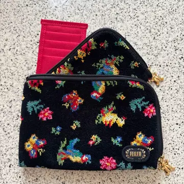 페이러 하이디 파우치인파우치 멀티 파우치 블랙 완판템