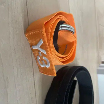 Y-3 벨트 2세트 오렌지 블랙
