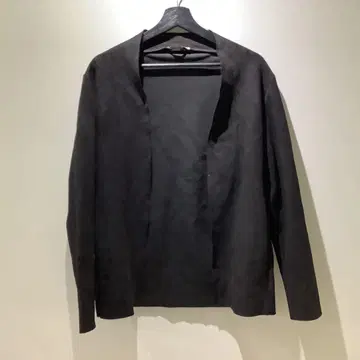 ZARA 스웨이드풍 노카라 자켓 XS