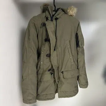 AND A 밀리터리 다운 자켓