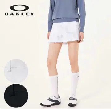 OAKLEY 화이트 프린트 스커트