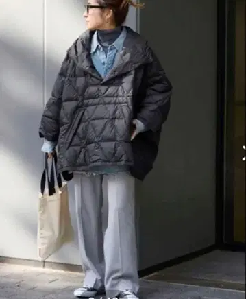 THE NORTH FACE PPL 다운 판초