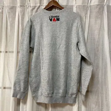 VAN 그레이 크루넥 트레이닝복