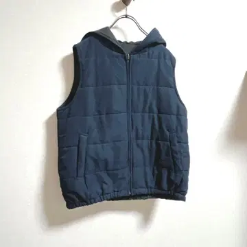 사만다 모스모스 블루 베스트 리버서블 그레이 네이비 L 사이즈