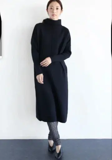 soeur7 보틀넥 니트 원피스 새상품 야마다야