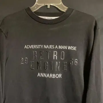 Retro Engine 아담스 저글러 맨투맨 트레이닝복 롱티