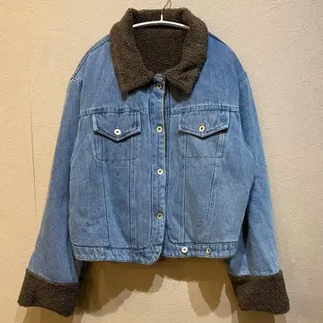 doula doula 데님 보아 자켓 보아 안감