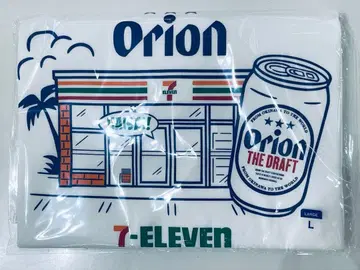 오키나와 세븐일레븐 한정판 오리온 맥주 콜라보 T셔츠 L 사이즈