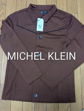 MICHEL KLEIN 브라운 셔츠 자켓 사이즈 46