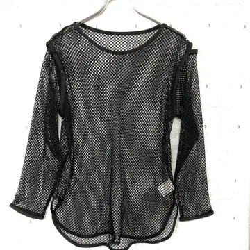 Y2K 페어리 그런지 고딕 모드 구제 의류 탈착식 메쉬 상의