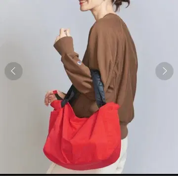 노마디스 바스크 M 레드 토트백 숄더백