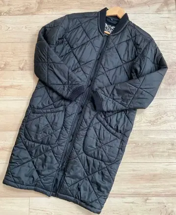 라벤햄 퀼팅 롱 코트 38