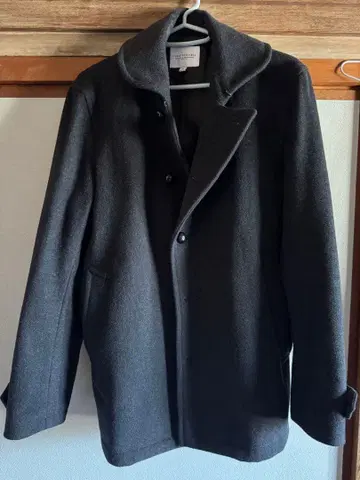 URBAN RESEARCH 다크 그레이 피 코트 M 사이즈