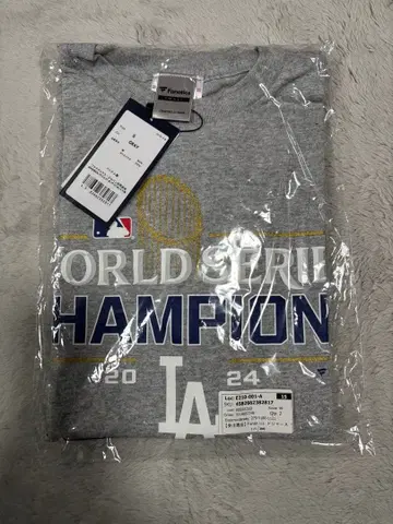 다저스 MLB 2024 월드 시리즈 우승 T셔츠