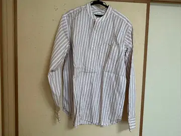 SCYE BASICS 스트라이프 긴팔 셔츠 40