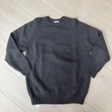 스티븐 아란 그레이 니트 스웨터