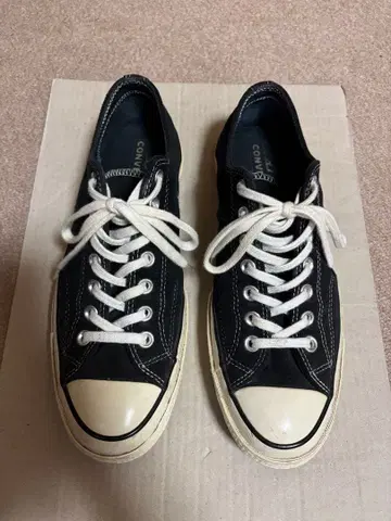 [ 레어 ] CONVERSE CT70 척테일러 스웨이드 블랙 27cm