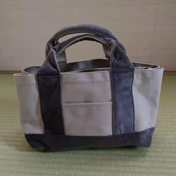 토트백 베이지 그레이 칸막이 포함