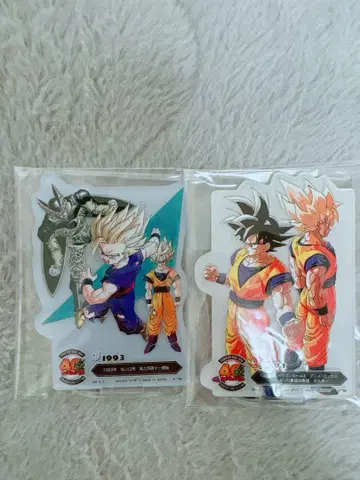 제일복권 드래곤볼 아크릴 스탠드 스티커