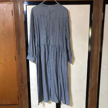 Samantha Thavasa 그레이 셔츠 원피스 긴팔