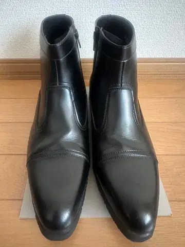 비즈니스 슈즈 LES MUES 소가죽 하이컷 한랭지 사양 새상품급