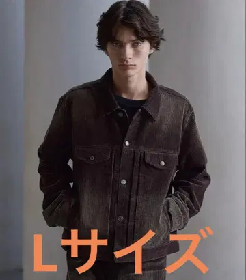 clel AntiqueDesign 코듀로이 셔츠 재킷