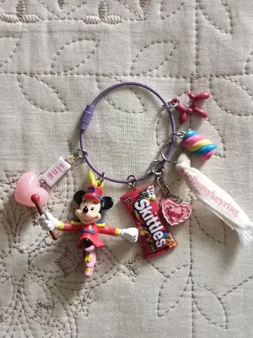 초레어! 구하기 어려움! 디즈니 빈티지! 미니 주렁주렁 키링
