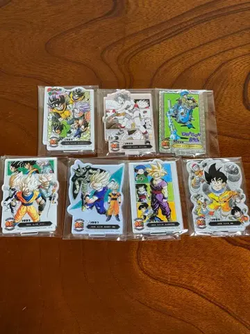 제일복권 드래곤볼 F상 ACLLECT 7개 세트