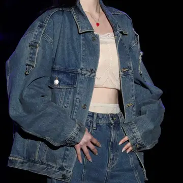 ACLENT 데님 자켓