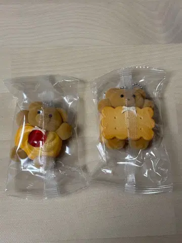 메일리 파라 가챠 마스코트 볼체인 딸기잼 버터샌드