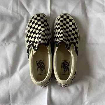 Vans 체크 무늬 슬립온