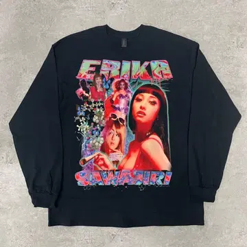 사와지리 에리카 raptee [XL 사이즈] 긴팔 블랙