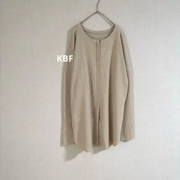 KBF 울트라 써모 2웨이 집업 와플 상의