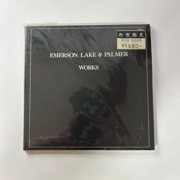 EMERSON LAKE & PALMER WORKS 종이 재킷