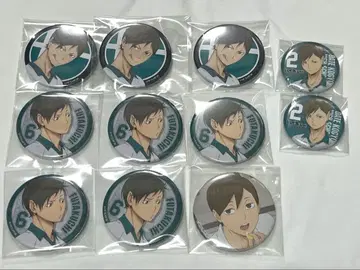후타쿠치 켄지 캔뱃지 묶음 판매 11점