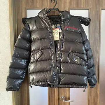 남성용 다운 L 사이즈 블랙 컬러