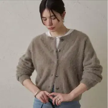 [ 택 포함 미사용 새상품 ] 모카 가디건
