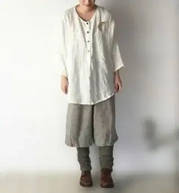 cheer 아사쿠사 삿포로 린넨 풀오버