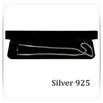 Silver 925 키헤이 2면 목걸이 약 53cm 23g 실버