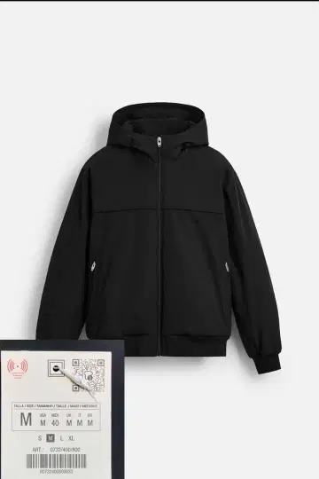 ZARA 플리스 콤비 테크니컬 자켓 M