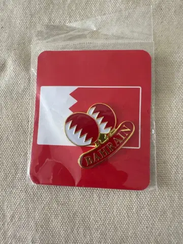 [ 미사용 새상품 ] 레어 바레인 파빌리온 핀 배지