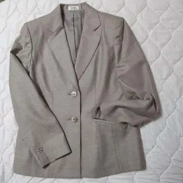 하자품 여성용 Viyella 자켓 11호 브라운 모 100%