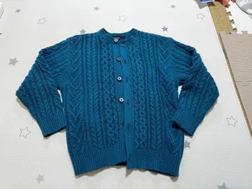 유나이티드 애로우즈 그린 라벨 릴랙싱 아란 크루넥 니트