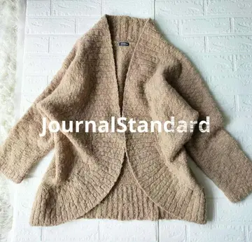 [ 저널 스탠다드 ] [ 복슬복슬 ] 니트 오픈 프론트 가디건