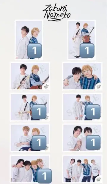 EBiDAN THE LIVE 2025 브로마이드 ZakuroNameko